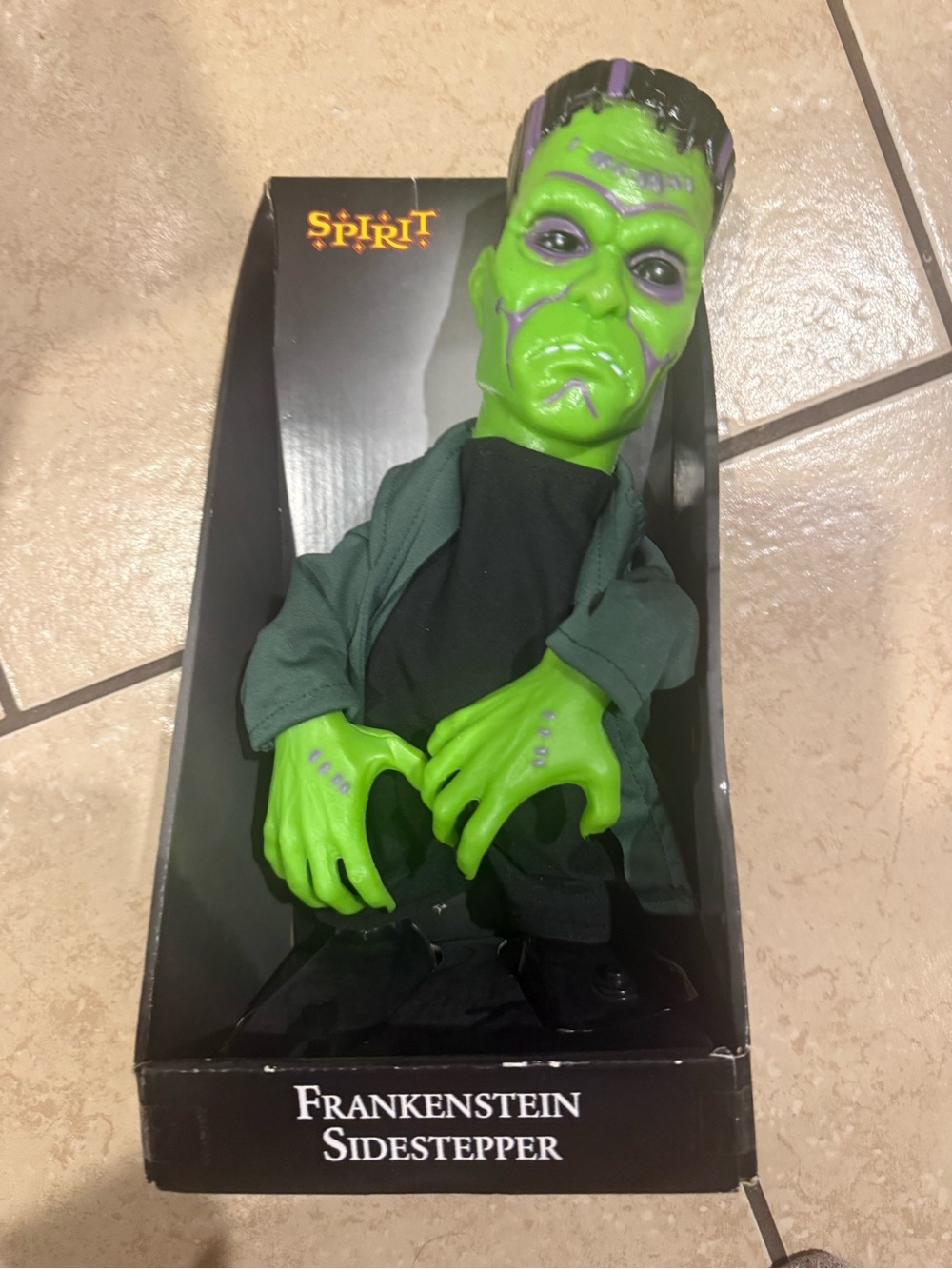 Spirit Frankenstein Sidestepper Plush -new spirit Halloween